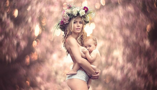 Come out & feed: Yvette Ivens por amamantar en público Come out & feed: Yvette Ivens por amamantar en público