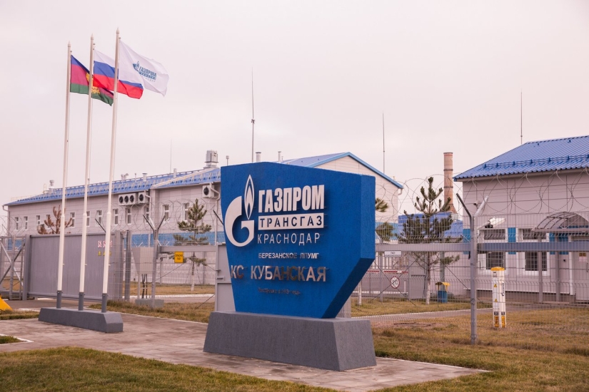 Compressor station "Kubanskaya" of the Southern Corridor gas pipeline system