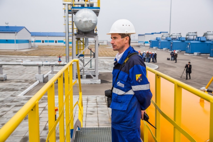 Compressor station "Kubanskaya" of the Southern Corridor gas pipeline system