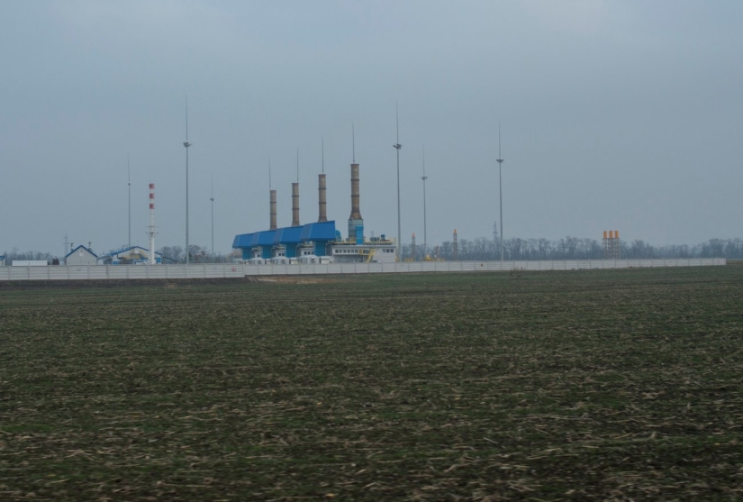 Compressor station "Kubanskaya" of the Southern Corridor gas pipeline system