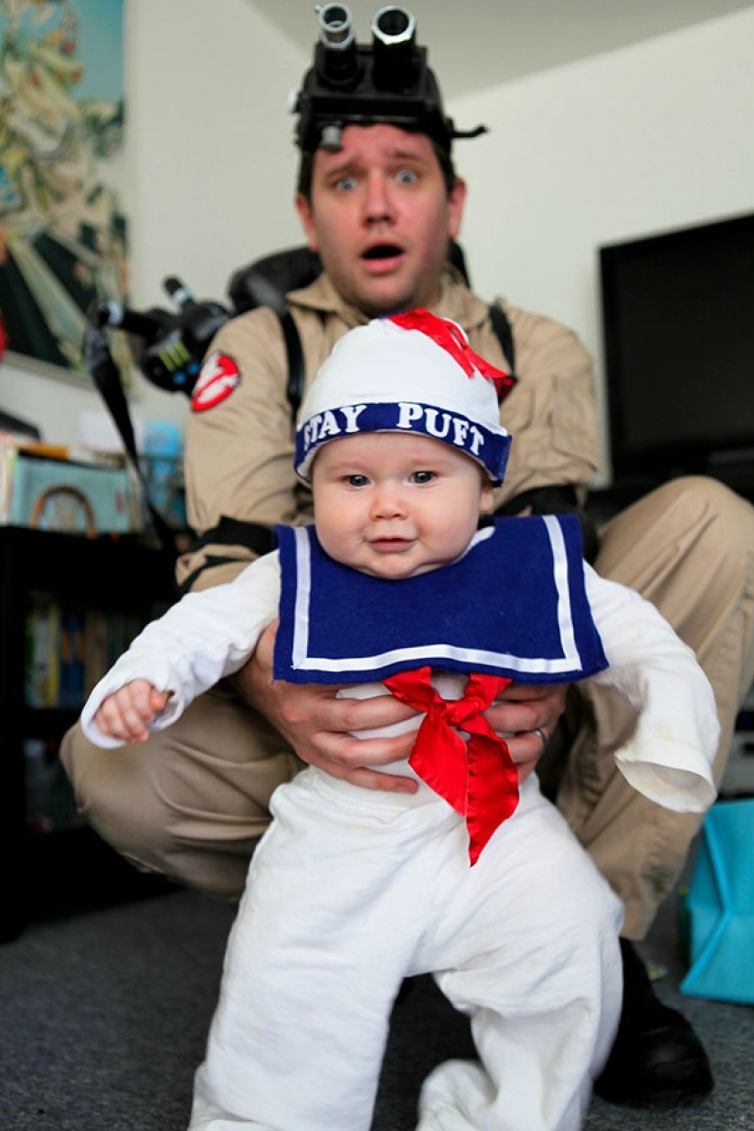 Contrato familiar: cómo padres e hijos preparan juntos disfraces de Halloween