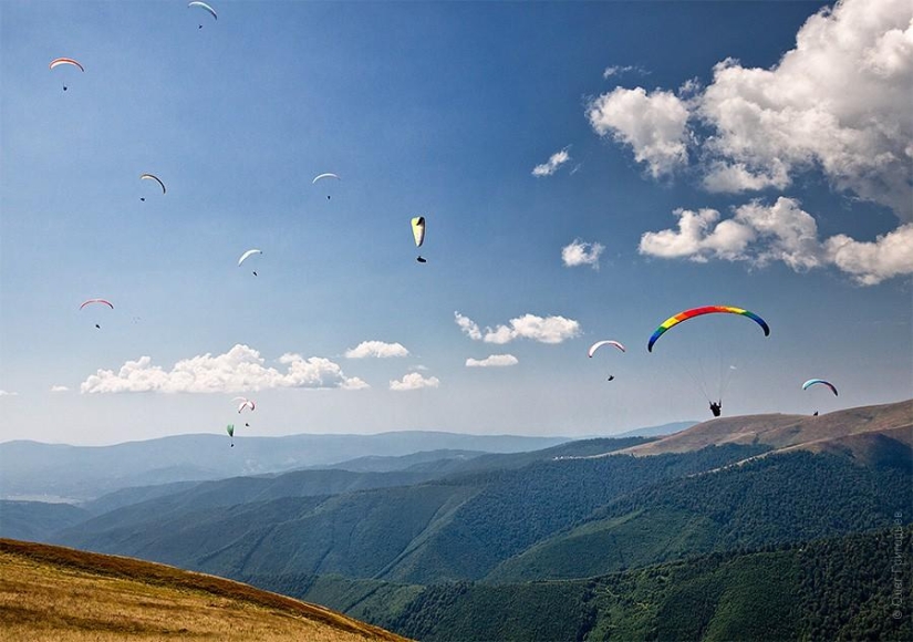 Copa de los Cárpatos de parapente 2013