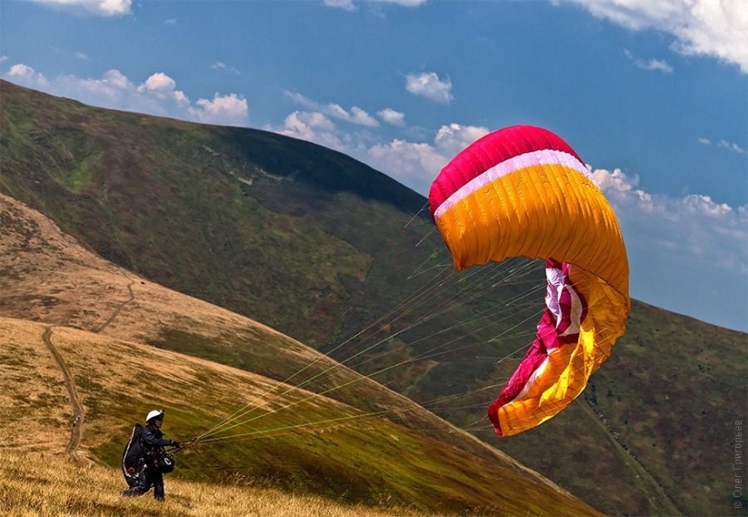 Copa de los Cárpatos de parapente 2013