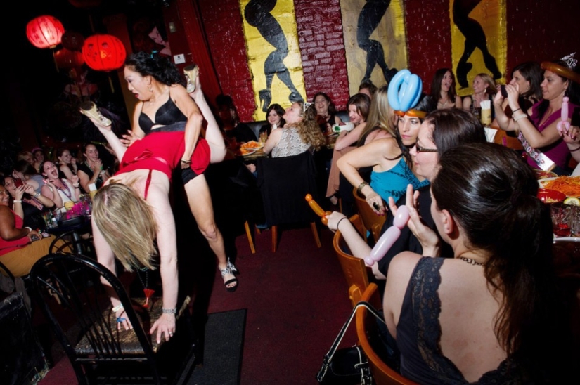 Crazy bachelorette parties in Dina Litovsky's Bachelorette project