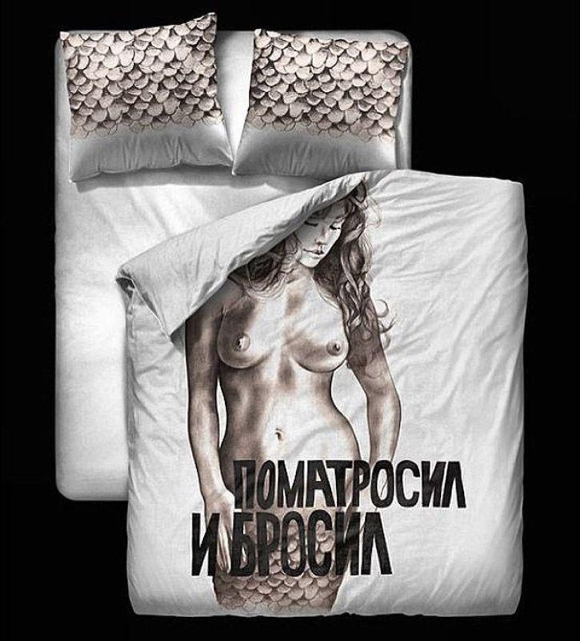 Creative bedding from Denis Simachev