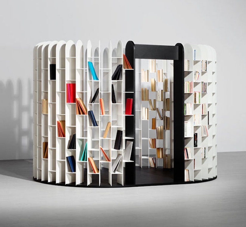 Creative bookcases that will add a twist to a boring interior