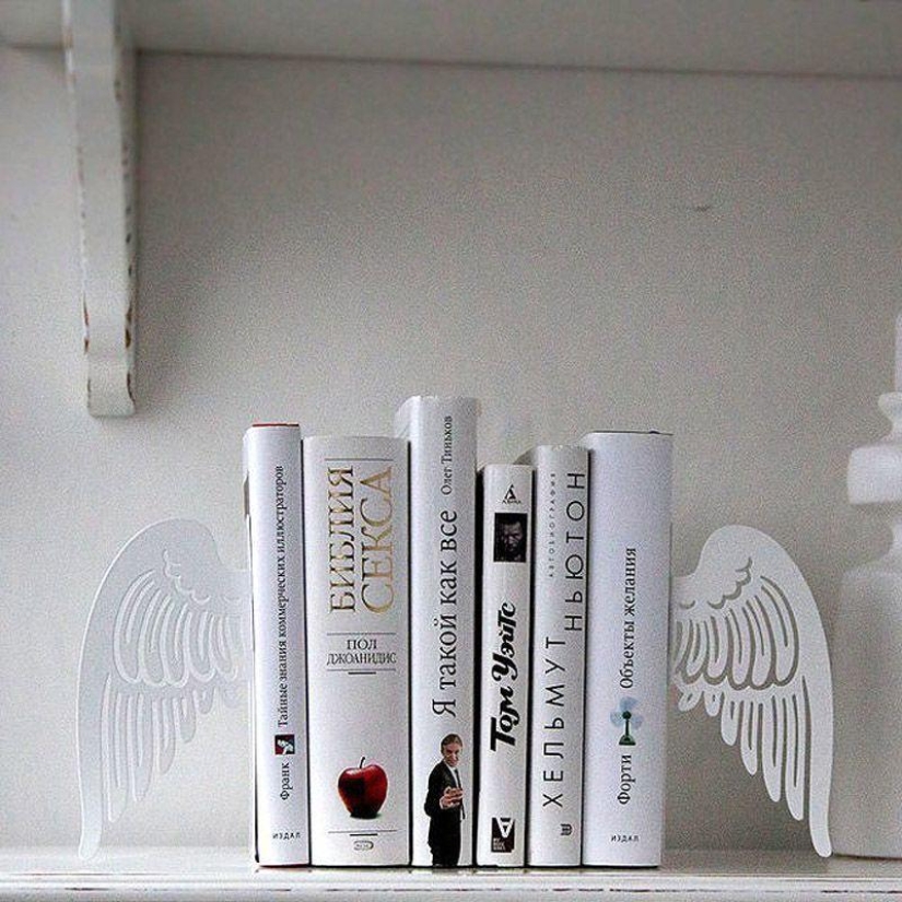 Creative on the bookshelf