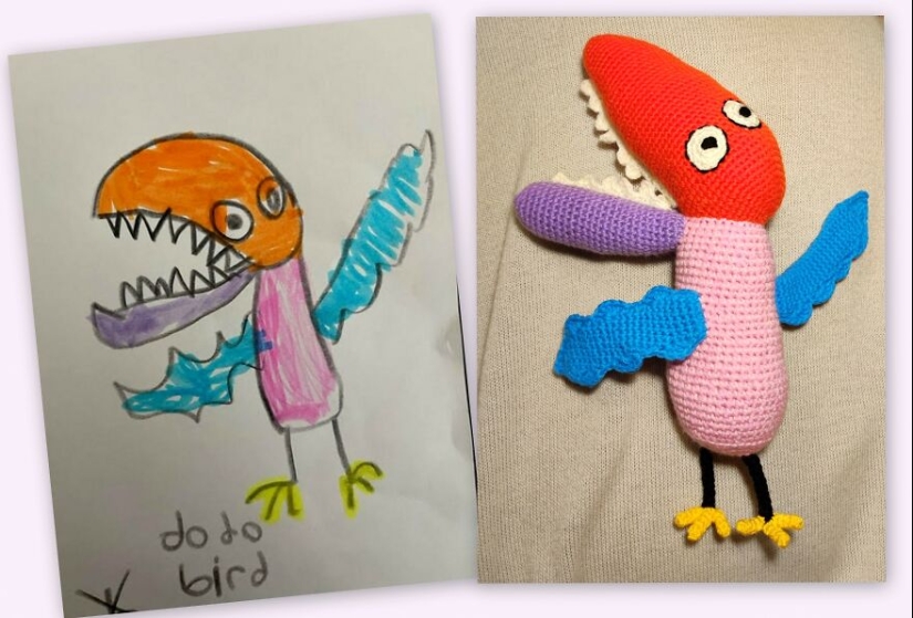 Creo juguetes para niños a partir de sus dibujos únicos