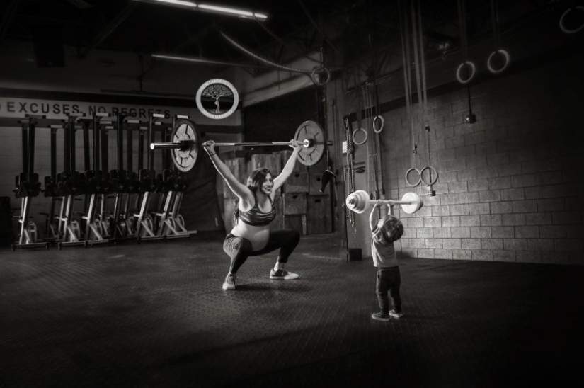 Crossfit in the ninth month of pregnancy: madness or benefit?