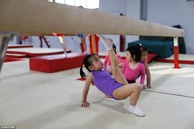 Cruel everyday life of incubators of future Olympic champions in China