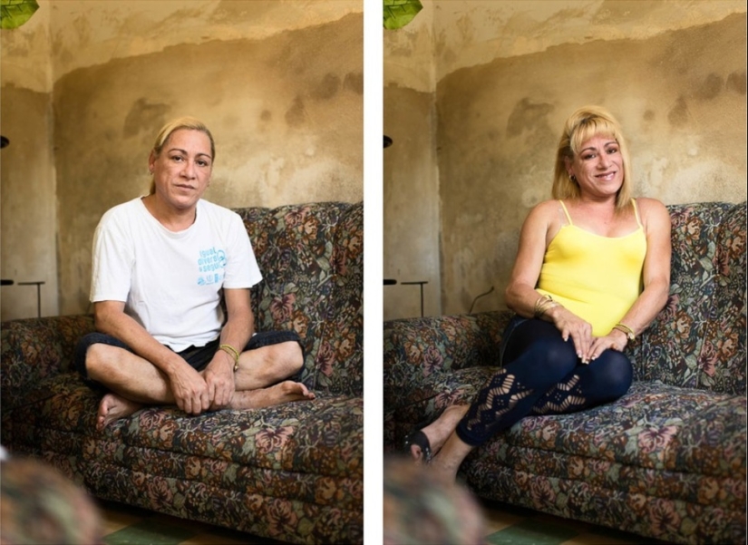 Cuban transsexuals — before and after sex change