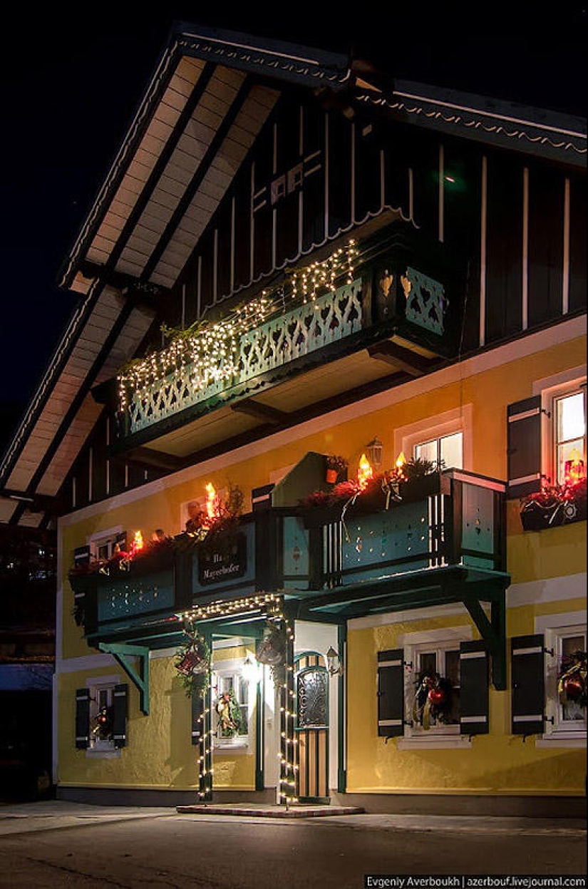 Cuento de Navidad austriaco. Luces nocturnas de St. Gilgen