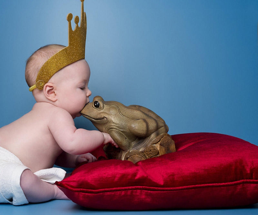 Cute babies in a fabulous photo project