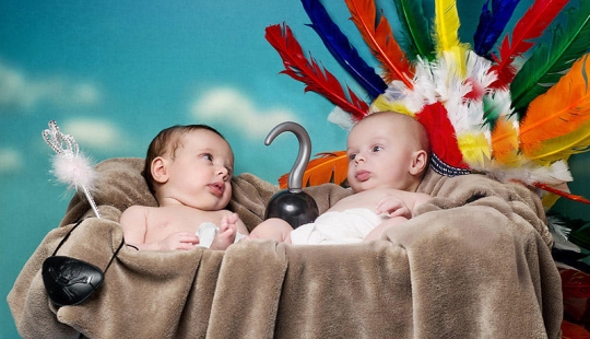 Cute babies in a fabulous photo project