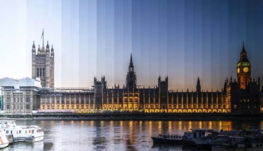 Día y noche en una sola imagen. Impresionantes tomas de monumentos famosos en un formato inusual