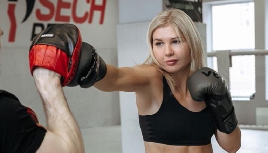 Daria Zheleznyakova, a fighting beauty from the UFC league