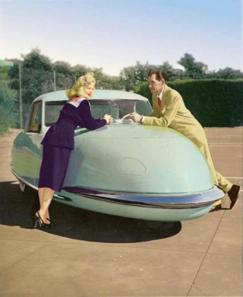 Davis Divan: a unique concept car 1940-ies