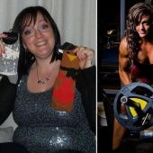 De 115 kg Eating Mom a campeón de culturismo