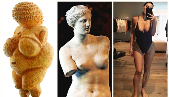 De la Venus paleolítica a las Kardashians: cómo ha cambiado la moda de los pechos de las mujeres