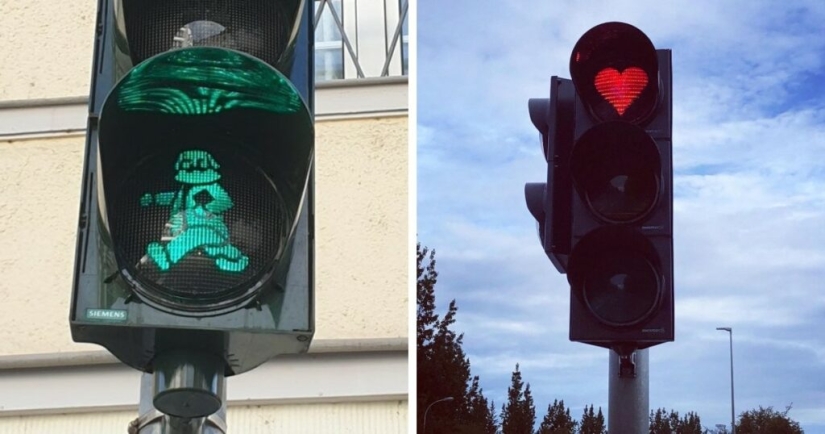 De los corazones a Karl Marx: 13 señales de tránsito inusuales de todo el mundo