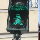 De los corazones a Karl Marx: 13 señales de tránsito inusuales de todo el mundo