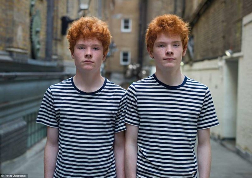 De manera similar, pero de manera diferente: 20 increíbles retratos de los gemelos