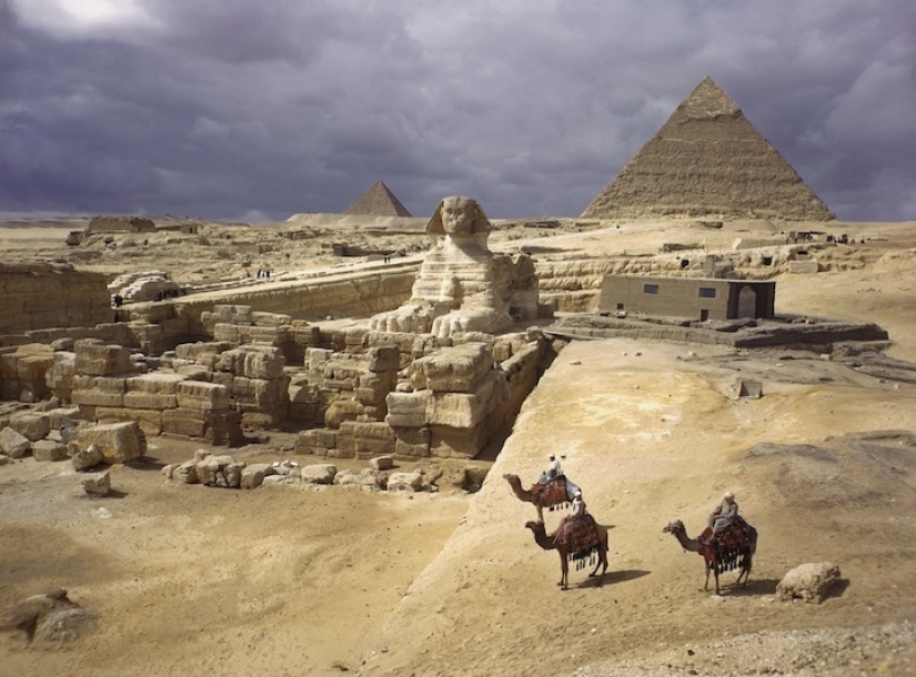 De pie antes de las pirámides y había otra en la cabeza: ¿qué secretos asociados con la Esfinge de egipto