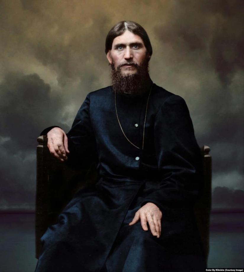 De Rasputín a Vysotsky: caras famosas en color