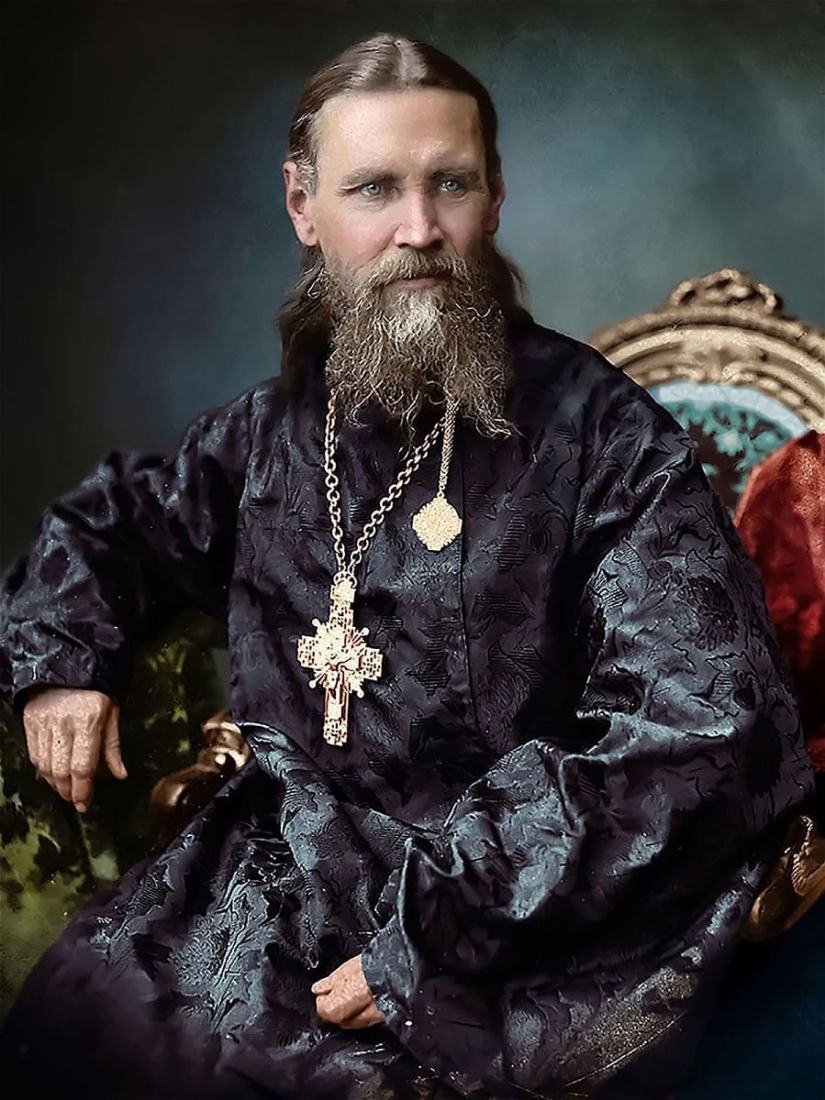 De Rasputín a Vysotsky: caras famosas en color
