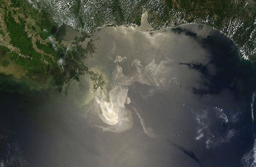 Derrame de petróleo en el Golfo de México