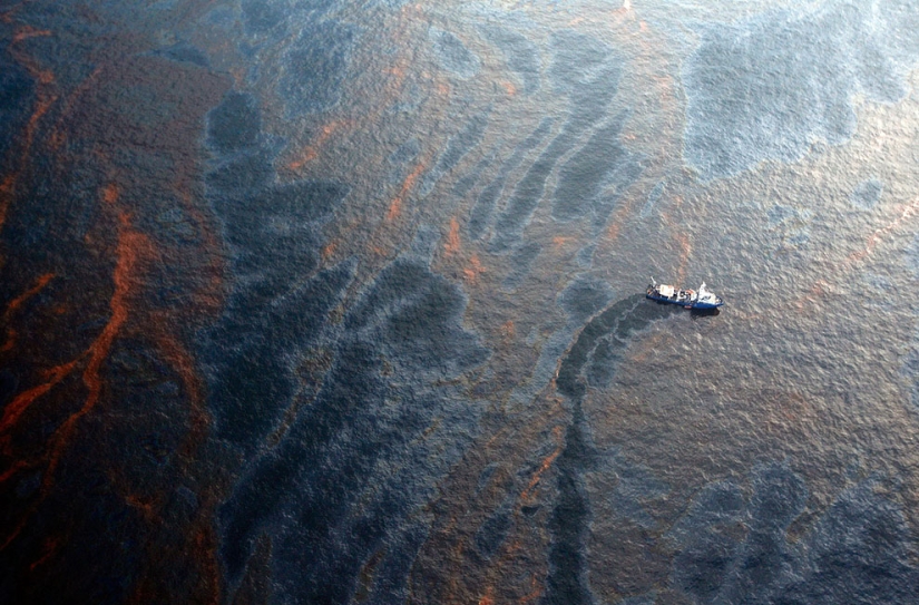 Derrame de petróleo en el Golfo de México