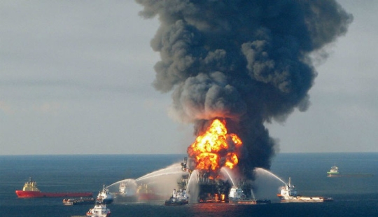 Derrame de petróleo en el Golfo de México