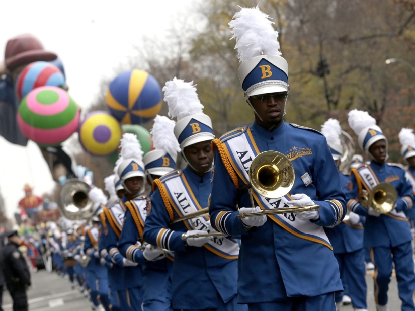 Desfile del Día de Acción de Gracias de Macy&#39;s en Nueva York