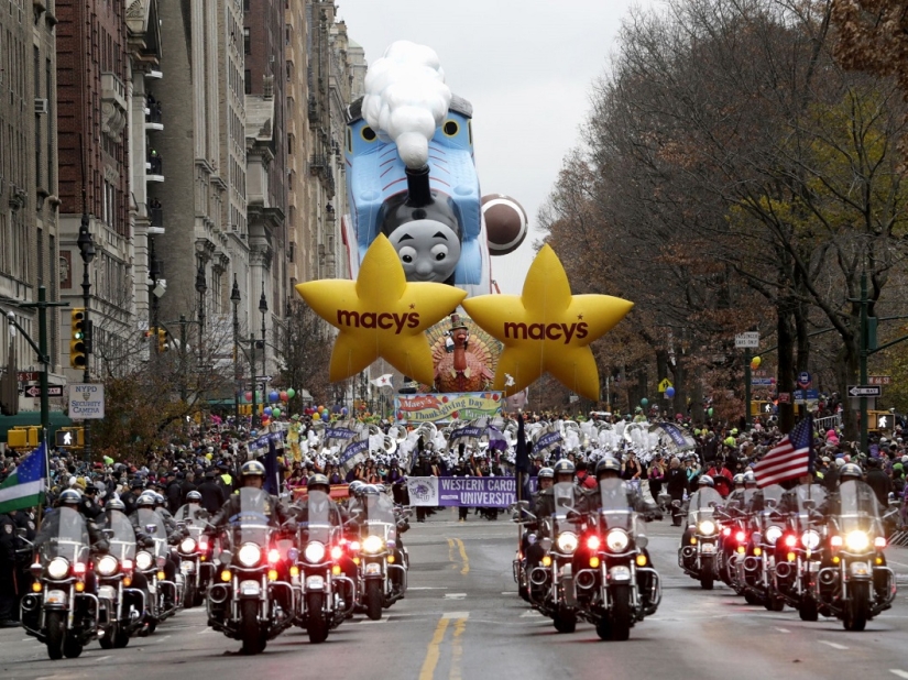 Desfile del Día de Acción de Gracias de Macy&#39;s en Nueva York