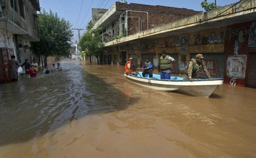 Devastating floods in India and Pakistan