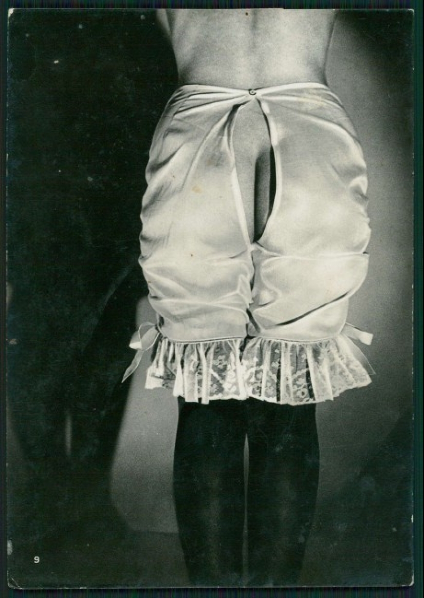 Directory fetish lingerie French company Diana Slip from the distant 1920-ies