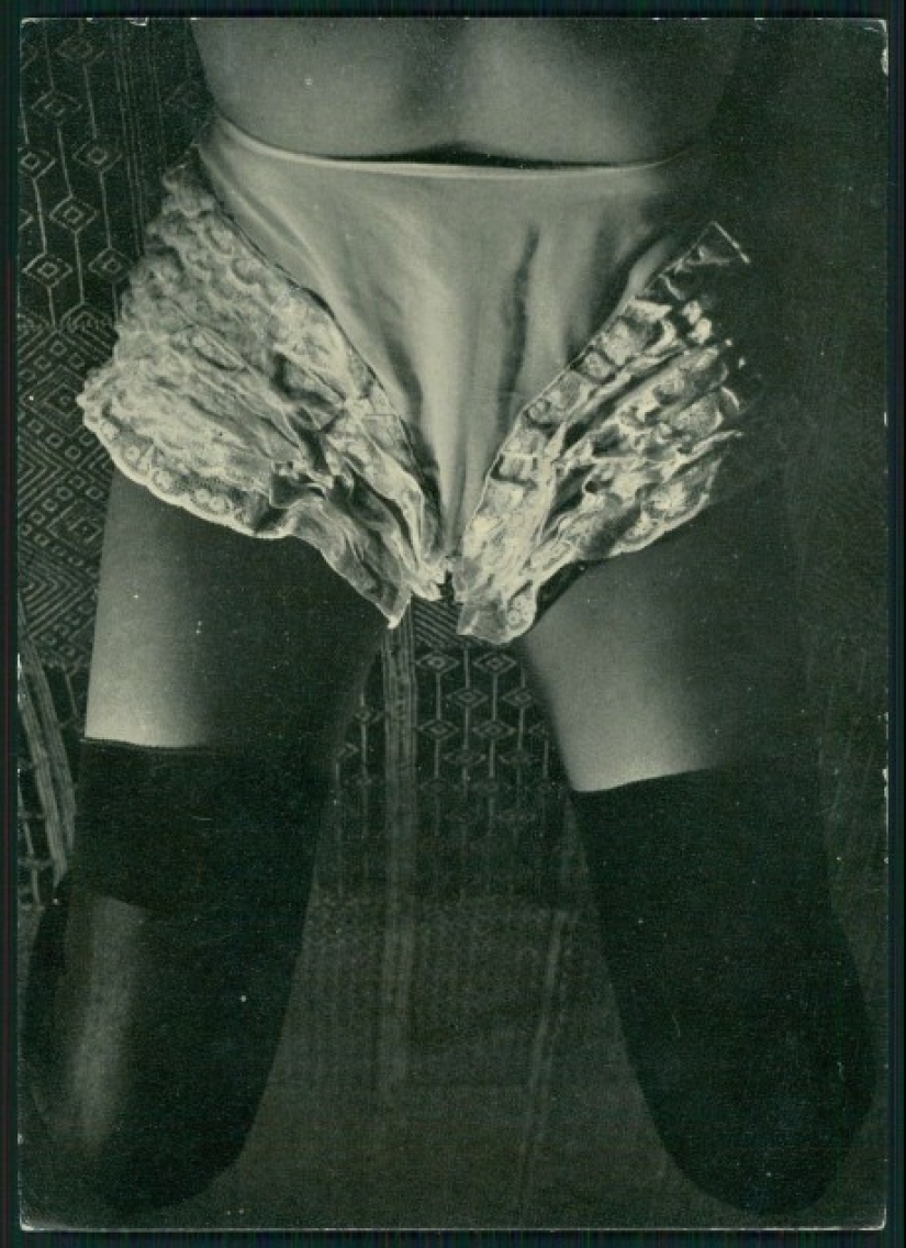 Directory fetish lingerie French company Diana Slip from the distant 1920-ies