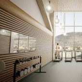 Diseño escandinavo, o La casa Treet más alta se construirá en la ciudad de Bergen