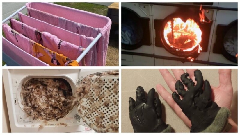 Divertido y triste: 30 incidentes curiosos durante el lavado