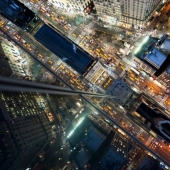 Dizzying New York from the height of skyscrapers