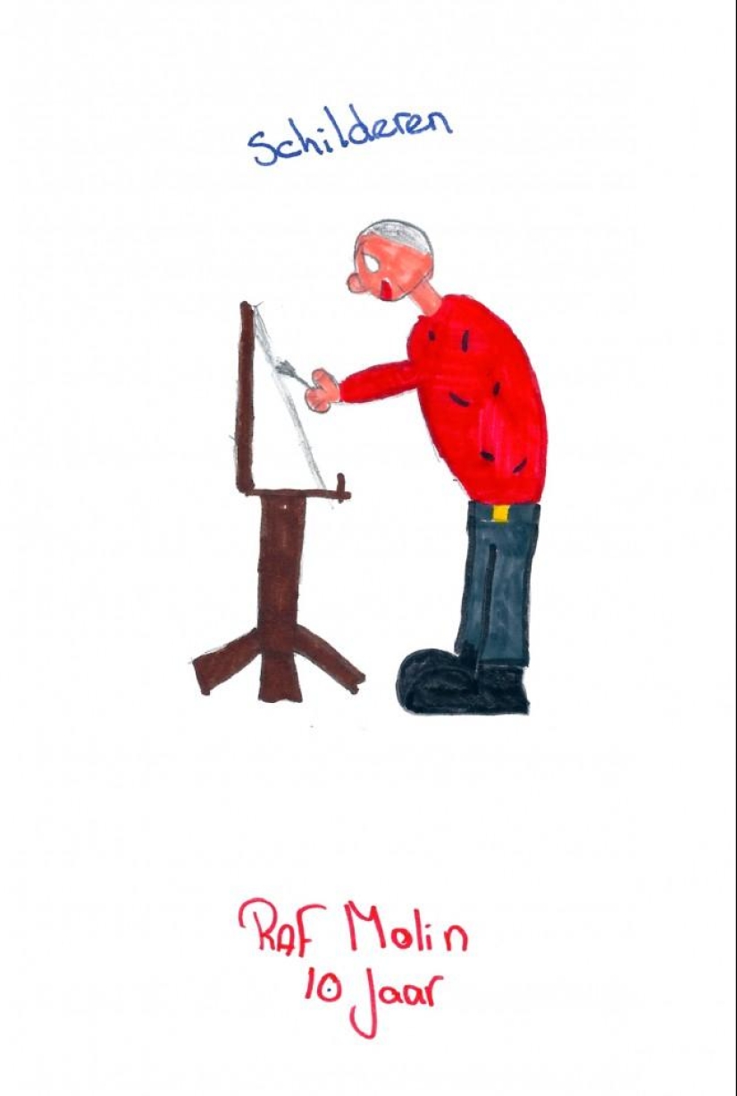 Drawings come to life: grandparents through the eyes of children