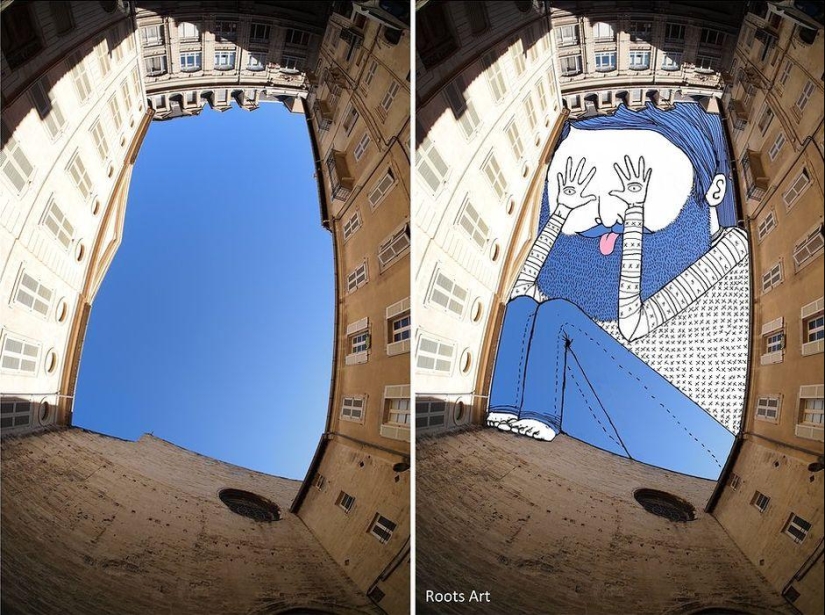 Drawings in the sky