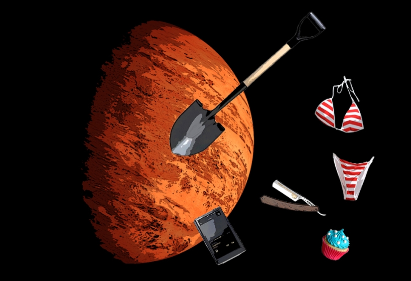 Earthly things in space: what to take to another planet