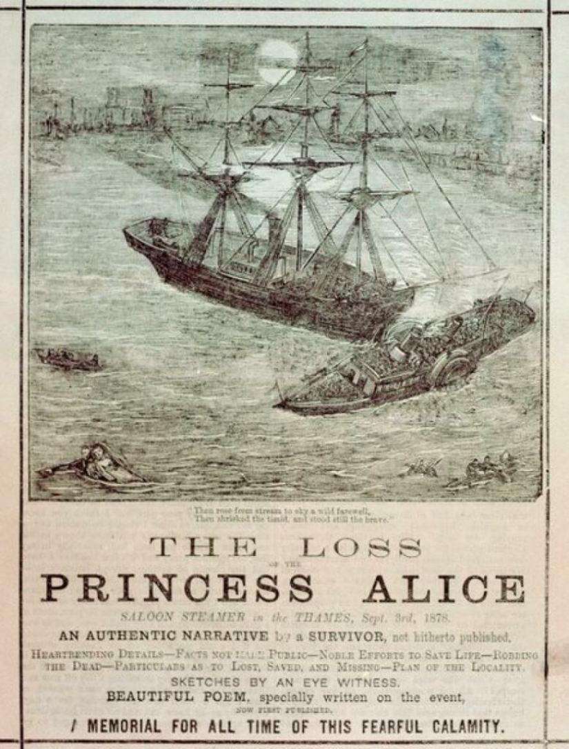 El accidente de &#39;Princess Alice&#39;: un desastre en el Támesis que cobró 650 vidas
