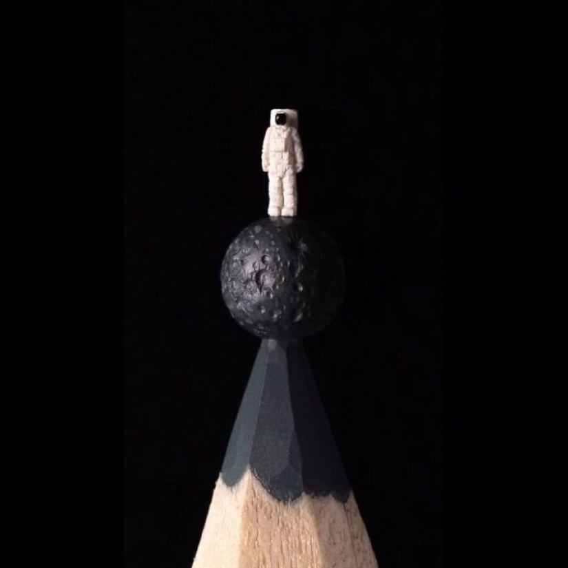 El artista de Bashkortostán, toma un lápiz y las convierte en obras maestras