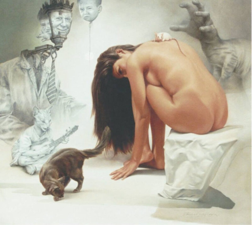 El artista peruano Johnny Palacios Hidalgo y su surrealismo erótico