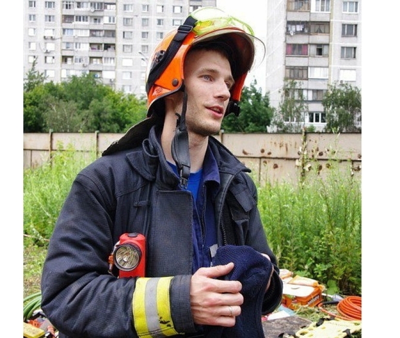 El bombero Pyotr Stankevich sacrificó su vida para salvar a seis personas