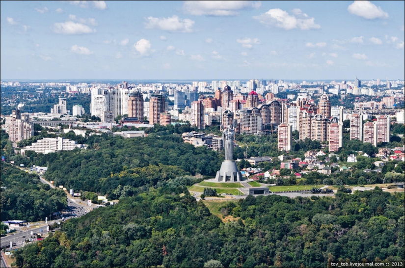 El cielo sobre Kyiv