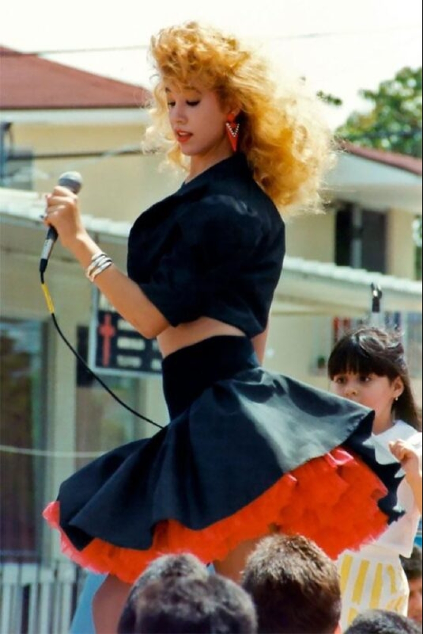 El estilo de los años 80 y 90 en las brillantes fotos de los fashionistas de aquellos años