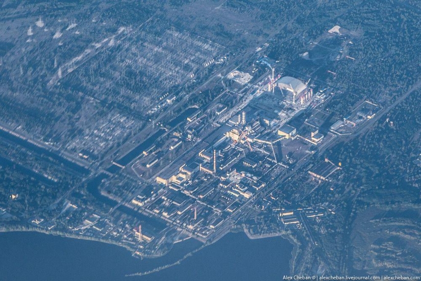 El fantasma de Chernobyl en una mañana de agosto: una vista desde arriba